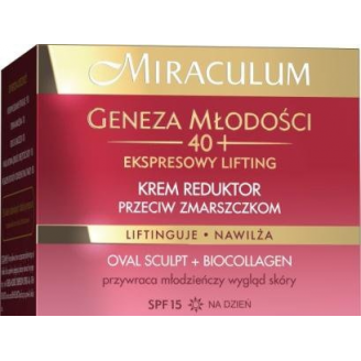 Miraculum Geneza Młodości 40+ Krem Reduktor przeciw zmarszczkom na dzień