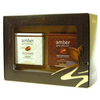 FARMONA AMBER GOLD COLLECTION - ZESTAW W SUPER CENIE (CERA NORMALNA I SUCHA)