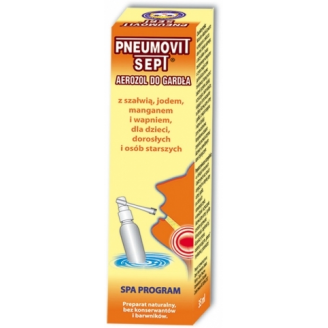 PNEUMOVIT SEPT AEROZOL DO GARDŁA 35 ML