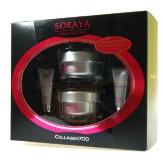 SORAYA COLLAGEN 700 ZESTAW: KREM NA DZIEŃ+KREM POD OCZY+2xKOREKTOR GRATIS