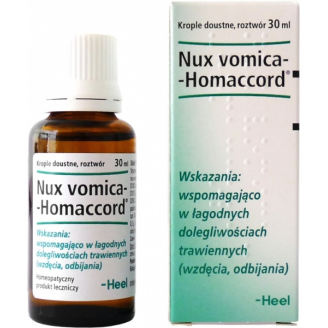 HEEL NUX VOMICA HOMACCORD KROPLE 30 ML
