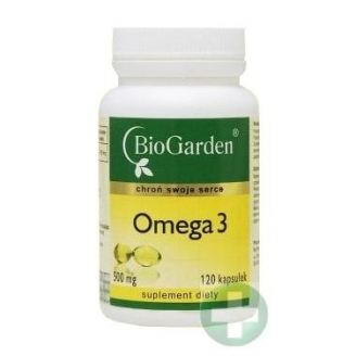 OMEGA-3 BIOGARDEN 500 MG 120 KAPSUŁEK