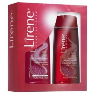 LIRENE BODY COLOUR ZESTAW: ŻEL POD PRYSZNIC + BALSAM