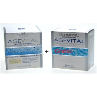 DERMEDIC AGEVITAL - KREM NA DZIEŃ + KAPSUŁKI 30 SZT. GRATIS!!!