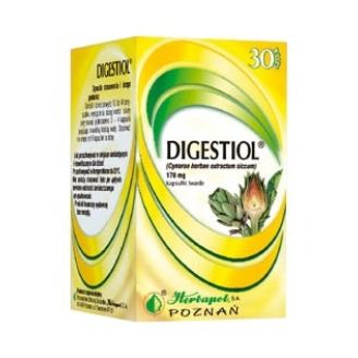DIGESTIOL KAPSUłKI TWARDE 0,17G 30 KAPSUŁEK