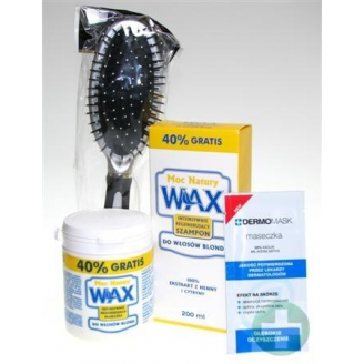 WAX MOC NATURY SZAMPON DO WŁOSÓW BLOND + MASECZKA DO WŁOSÓW + GRATISY !