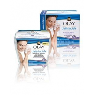 OLAY DAILY FACIALS - CHUSTECZKI GŁĘBOKO OCZYSZCZAJĄCE