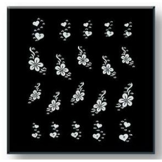 TOP CHOICE - NAKLEJKI NA PAZNOKCIE GEM NAIL STICKERS (72499-09)