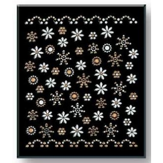 TOP CHOICE - NAKLEJKI NA PAZNOKCIE GEM NAIL STICKERS (72567-04)