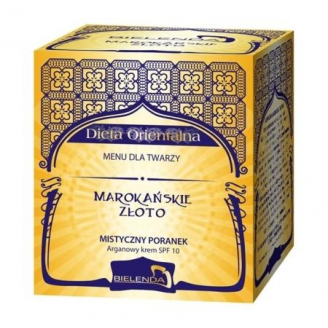 BIELENDA MAROKAŃSKIE ZŁOTO - MISTYCZNY PORANEK, ARGANOWY KREM NA DZIEŃ SPF10
