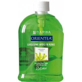 BARWA ORIENTEA - LUKSUSOWE MYDŁO W PŁYNIE Z EKSTRAKTEM Z LOTOSU 500 ML