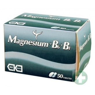 MAGNESIUM + B6 + B1 50 TABLETEK