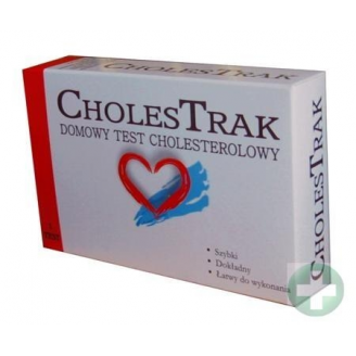 CHOLESTRAK TEST DO OZNACZANIA CHOLESTEROLU 1 SZT.