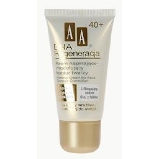 AA DNA REGENERACJA +40 - KREM MODELUJĄCO-NAPINAJĄCY KONTUR TWARZY