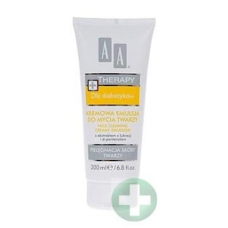 AA THERAPY DLA DIABETYKÓW - KREMOWA EMULSJA DO MYCIA TWARZY 200 ML