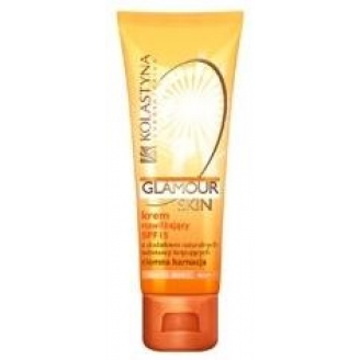 KOLASTYNA GLAMOUR SKIN - KREM NAWILŻAJĄCY SPF15 CIEMNA KARNACJA