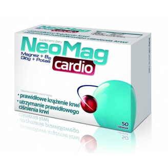 Neomag Cardio, 50 tabletek