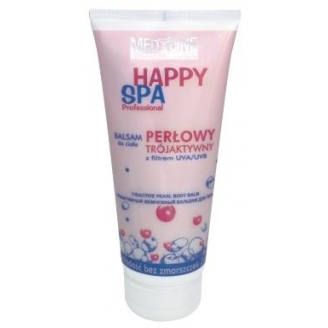 MINCER HAPPY SPA - TRÓJAKTYWNY PERŁOWY BALSAM DO CIAŁA