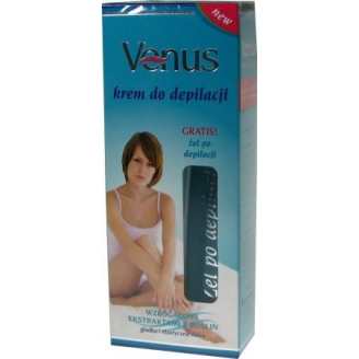 VENUS - KREM DO DEPILACJI + ŻEL PO DEPILACJI GRATIS!
