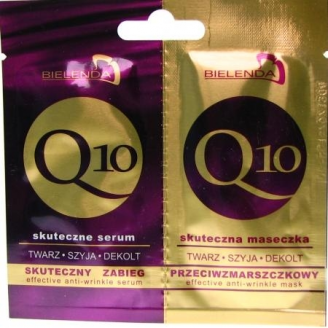 BIELENDA Q10 - SERUM + MASECZKA NA TWARZ, SZYJĘ I DEKOLT
