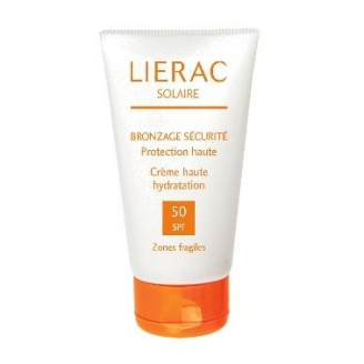 LIERAC SOLAIRE 50 ANTI AVA-AVB FILTR SPF 50 UVA / UVB KREM OCHRONNY 50 ML + DUŻY  RĘCZNIK PLAŻOWY GRATIS