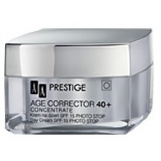 AA PRESTIGE AGE CORRECTOR CONCENTRATE 40+ - KREM NA DZIEŃ SPF 15 PHOTO STOP
