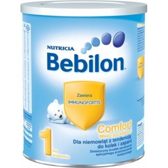 BEBILON COMFORT 1 MLEKO POCZĄTKOWE 400 G PUSZKA