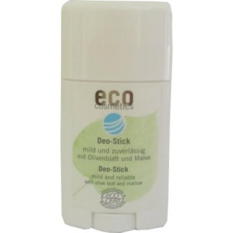 ECO COSMETICS CIAŁO - DEZODORANT W SZTYFCIE Z LIŚCIEM OLIWNYM I MALWĄ