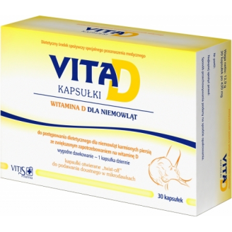 VITA-D WITAMINA D DLA NIEMOWLĄT 30 KAPSUŁEK