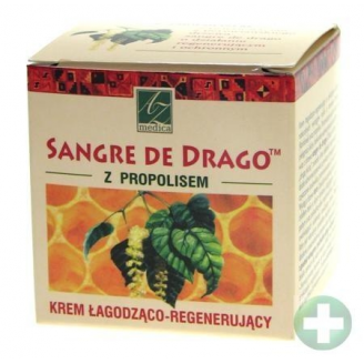 SANGRE DE DRAGO KREM ŁAGODZĄCO-REGENERUJĄCY Z PROPOLISEM 50 ML