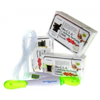 BIO-CLA Z ZIELONĄ HERBATĄ 3 OPAKOWANIA + SKAKANKA GRATIS