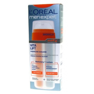 L'OREAL MEN EXPERT VITA LIFT - ŻEL-KREM NAWILŻAJĄCO-LIFTINGUJĄCY 45+