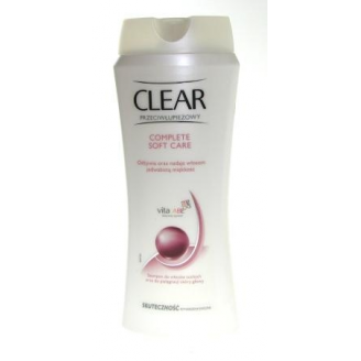 Clear Szampon do włosów Przeciwłupieżowy Soft Care do włosów suchych 400ml