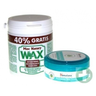 WAX MOC NATURY MASECZKA DO WŁOSÓW SŁABYCH ZE SKŁONNOŚCIĄ DO WYPADANIA + GRATIS !