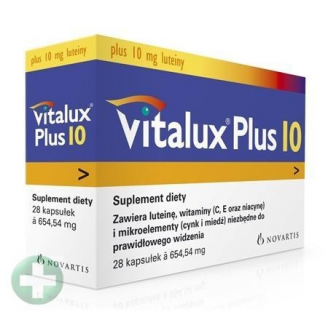 VITALUX PLUS 10 MG 28 KAPSUŁEK