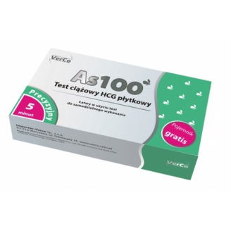 AS 100  - TEST CIĄŻOWY PŁYTKOWY, 1 SZTUKA