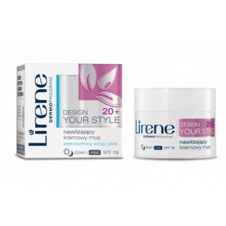 Lirene Design Your Style 20+ Nawilżający kremowy mus na dzień i na noc