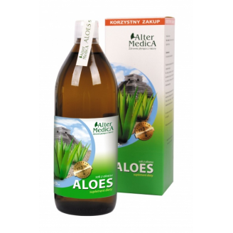 ALTER MEDICA ALOES SOK Z ALOESU 99,7% 1000 ML