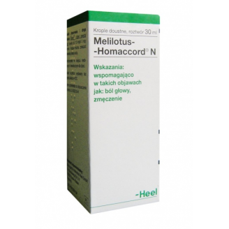 HEEL-MELILOTUS-HOMACCORD N - KROPLE 30 ML