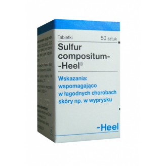 HEEL-SULFUR COMPOSITUM - TABLETKI 50 SZT