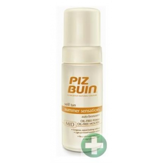 PIZ BUIN SELF TAN MOUSSE MID - PIANKA SAMOOPALAJĄCA DLA JASNEJ KARNACJI 125 ML