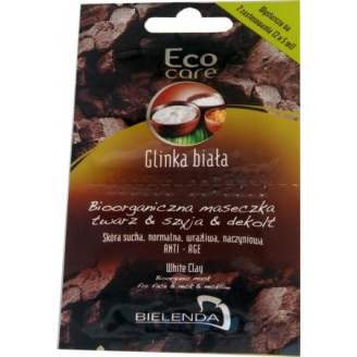 BIELENDA ECO CARE - GLINKA BIAŁA, MASECZKA ANTI-AGE