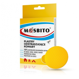 MOSBITO PLASTRY PRZECIW KOMAROM 12 SZTUK