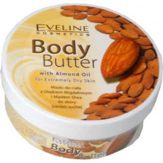EVELINE BODY BUTTER - MASŁO DO CIAŁA Z OLEJKIEM MIGDAŁOWYM I MASŁEM SHEA