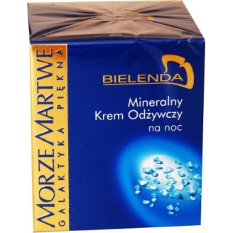 BIELENDA MORZE MARTWE - MINERALNY KREM ODŻYWCZY NA NOC
