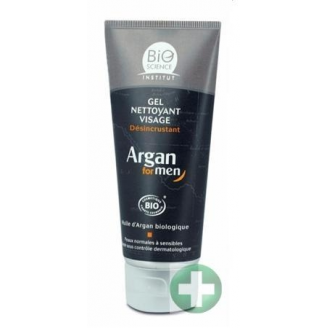NATESSANCE ARGAN FOR MEN - ŻEL DO TWARZY OCZYSZCZAJĄCY I ZŁUSZCZAJĄCY 75 ML
