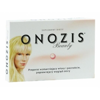 ONOZIS BEAUTY PREPARAT WZMACNIAJĄCY WŁOSY I PAZNOKCIE 60 TABLETEK koniec dystrybucji