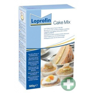 SHS LOPROFIN NISKOBIAŁKOWE CIASTO W PROSZKU O SMAKU CYTRYNOWYM 500 G