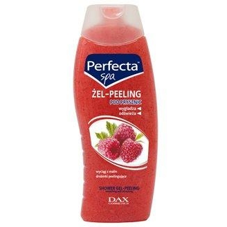 DAX PERFECTA SPA - ŻEL PEELING POD PRYSZNIC WYGŁADZAJĄCO-ODŚWIŻAJĄCY MALINA