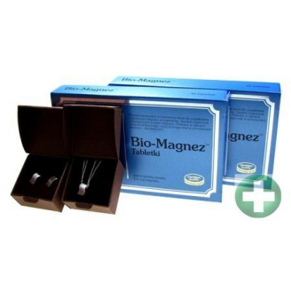 BIO-MAGNEZ 0,2 G MAGNEZU 30 TABL. 2 OPAKOWANIA + KOMPLET BIŻUTERII GRATIS !